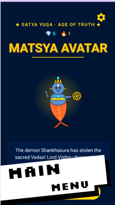 Matsya Avatar - Satya Yuga screenshot
